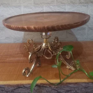 شیرینی خوری پایه طلایی